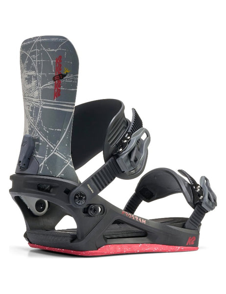 K2 Program Snowboard Binding 2027 Dopamine Storm Cycle