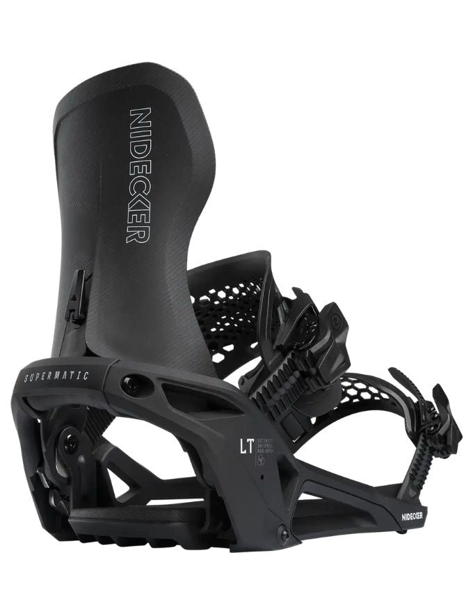 Nidecker LT Supermatic Snowboard Binding 2026 | Black