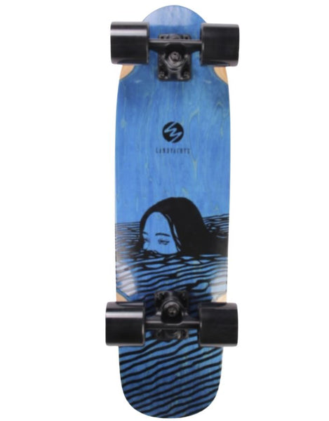 Landyachtz Dinghy Classic Fender Skateboard | Midnight Dip 28.5"