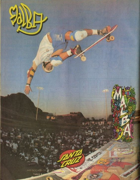 Santa Cruz Malba Tombstone Deck Black | 10.24"