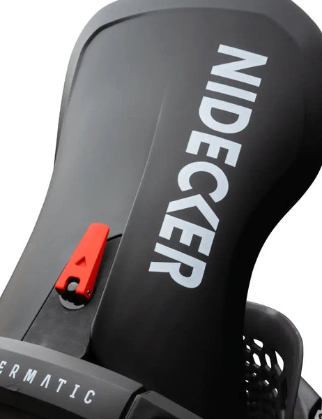 Nidecker LT Supermatic Snowboard Binding 2027 Black