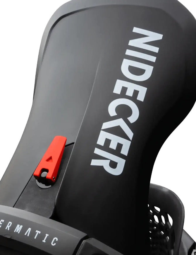 Nidecker LT Supermatic Snowboard Binding 2027 Black