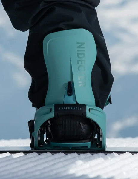 Nidecker LT Supermatic Snowboard Binding 2027 Teal