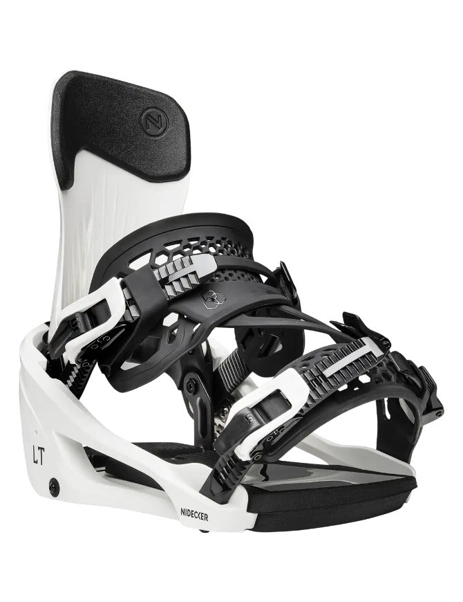 Nidecker LT Supermatic Snowboard Binding 2027 White
