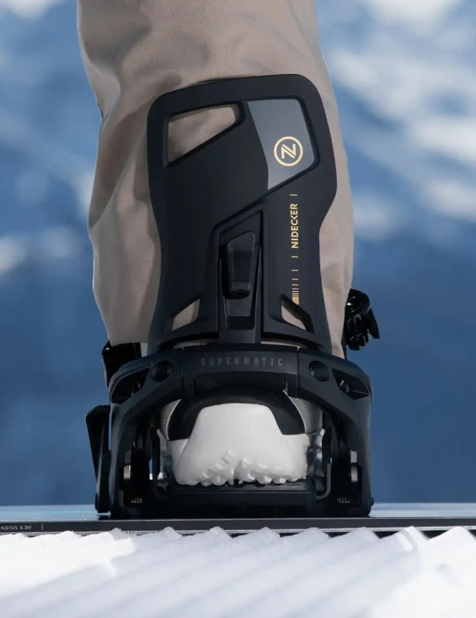 Nidecker OG Supermatic Snowboard Binding 2027 Black
