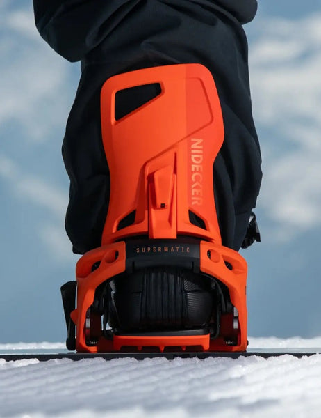 Nidecker OG Supermatic Snowboard Binding 2027 Paprika