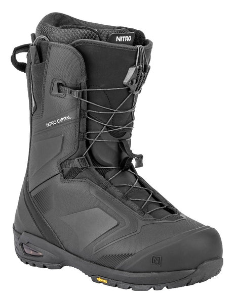 Nitro Capital TLS+ Men's Snowboard Boot 2027 Black