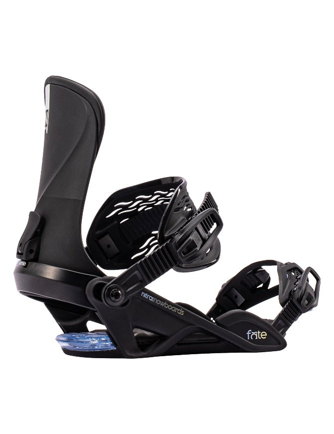Nitro Fate Women's Snowboard Binding 2027 Ultra Black