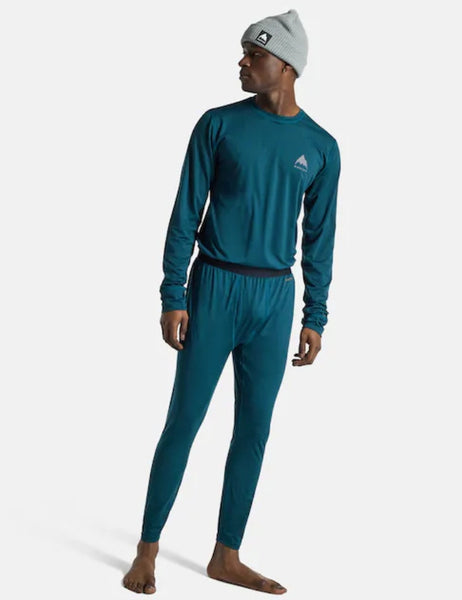 Burton Mens Lightweight X Base Layer Pant 2025 | Deep Emerald