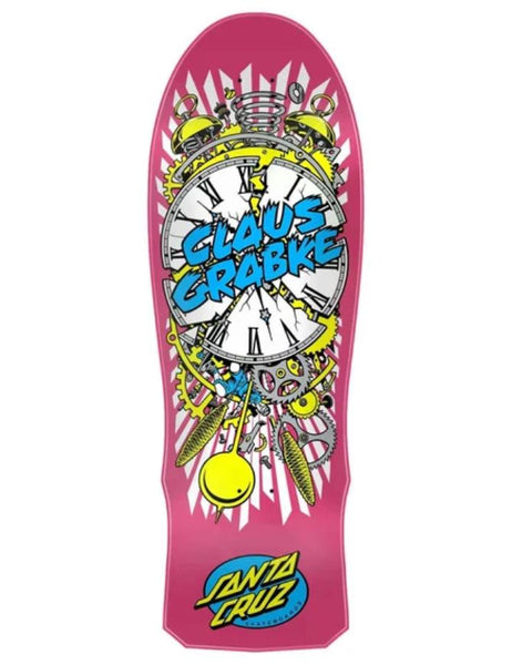 Santa Cruz Grabke Exploding Clock Reissue Deck | 10.04"