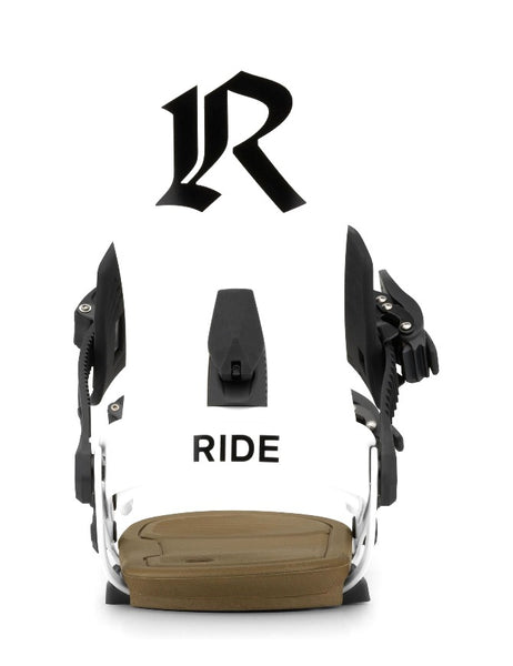 Ride Drone Men's Snowboard Binding 2027 White