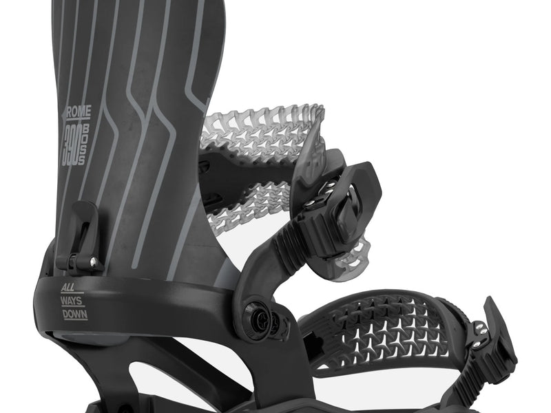 Rome 390 Boss AW Snowboard Binding 2027 Black