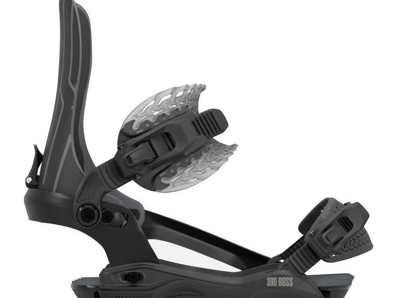 Rome 390 Boss AW Snowboard Binding 2027 Black side