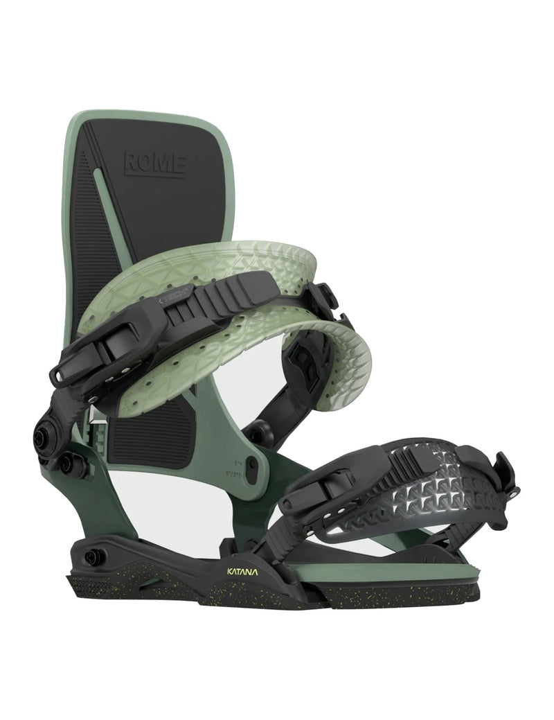 Rome Katana AW Snowboard Binding 2027 Sage front