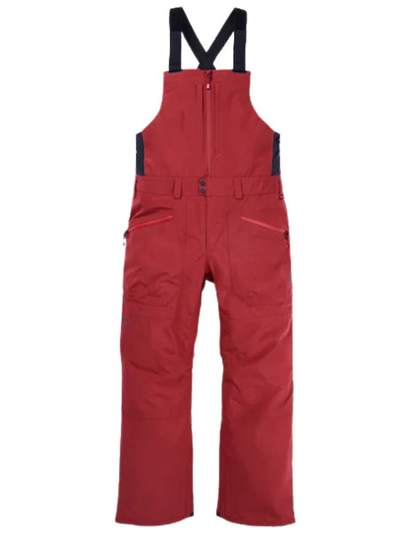 Burton GORE-TEX Reserve Men's Bib 2L Pant 2025 | Deep Red