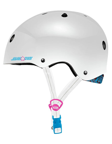 Protec Low Pro Certified Helmet | Santa Cruz White