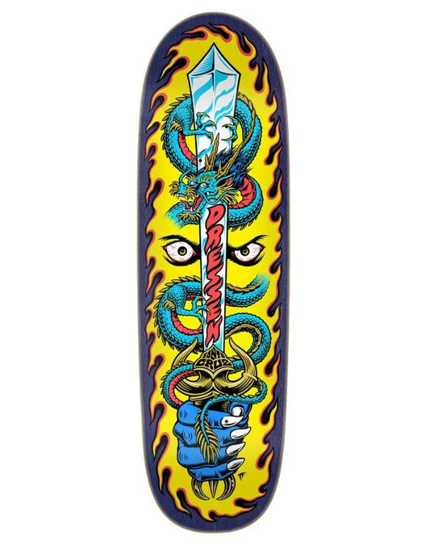 Santa Cruz Sword Dressen Deck | 9.25"
