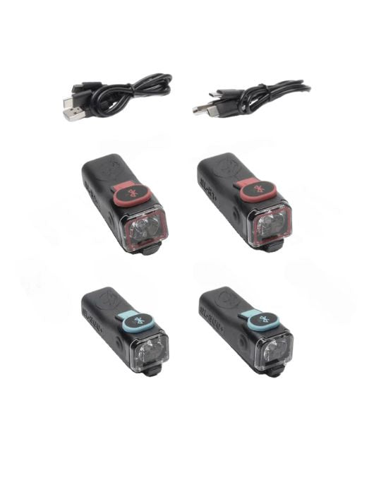 ShredLights SL-300+ & SL-R1+ Combo Pack | Front & Rear