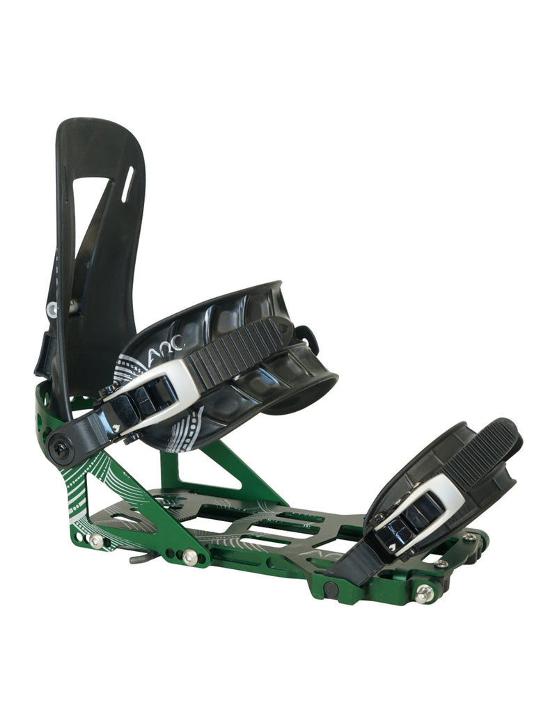 Spark R&D Arc ST Splitboard Binding 2027 Green front