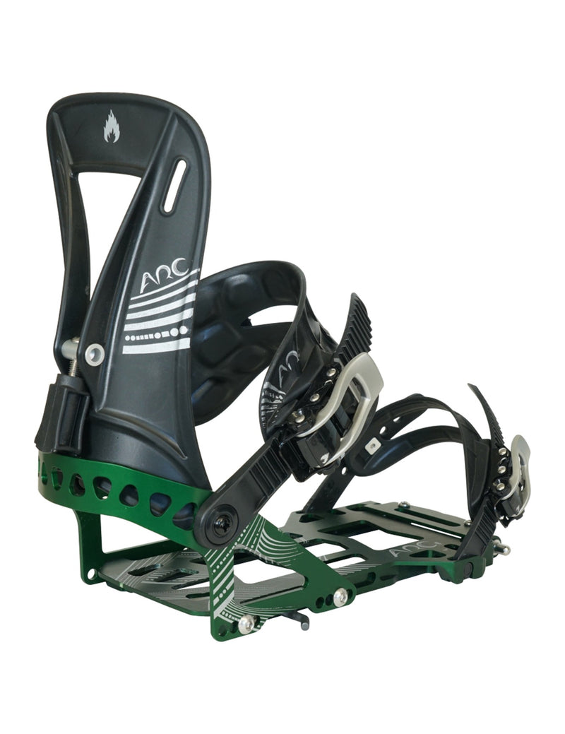 Spark R&D Arc ST Splitboard Binding 2027 Green back