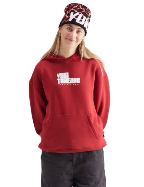 Yuki Threads Squall Hoodie | Crimson