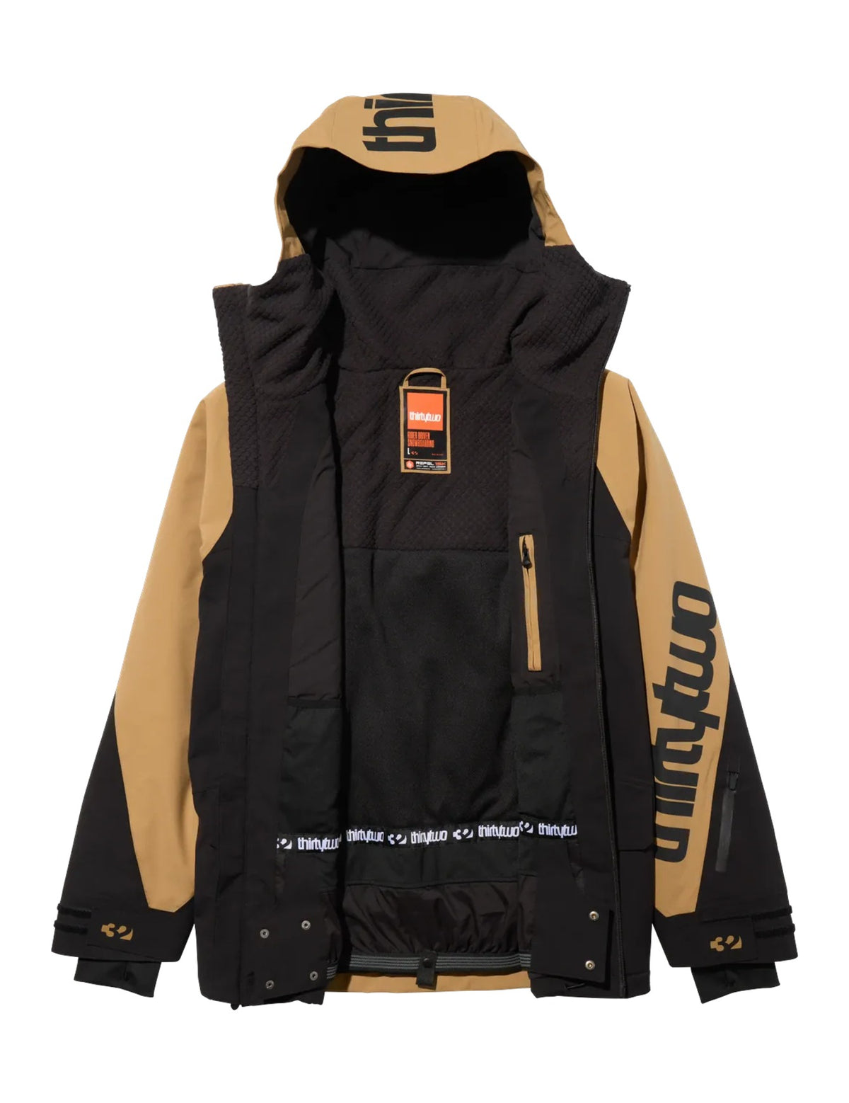 ThirtyTwo Lashed Insulated Men's Jacket 2027 | Khaki interior