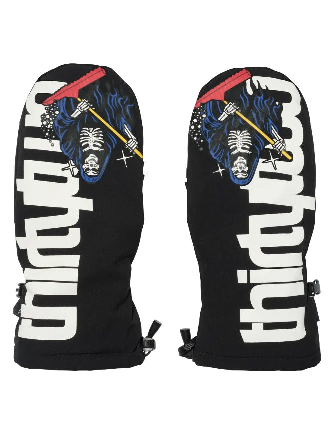 ThirtyTwo Corp Snowboard Mitt 2027 Black/White