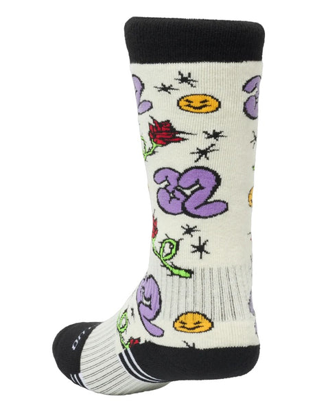 ThirtyTwo Merino Women's Sock 2027 Off White