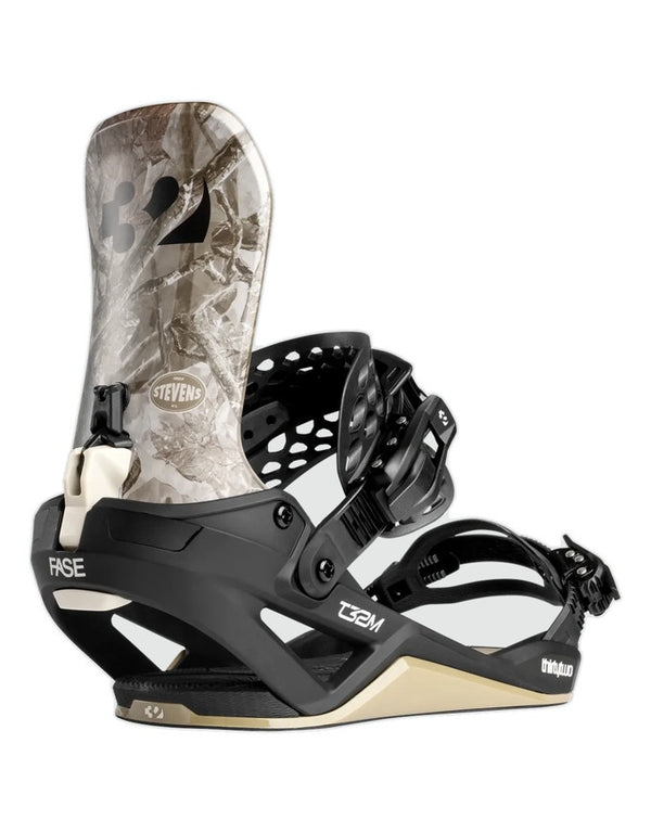 Thirtytwo T32M Stevens Fase Snowboard Binding 2027 | Stevens Brown Black