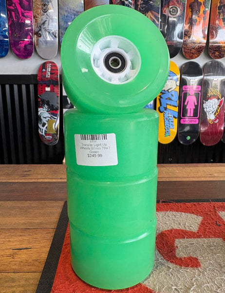 Tranzite Light Up Wheels 97mm 78a | Green
