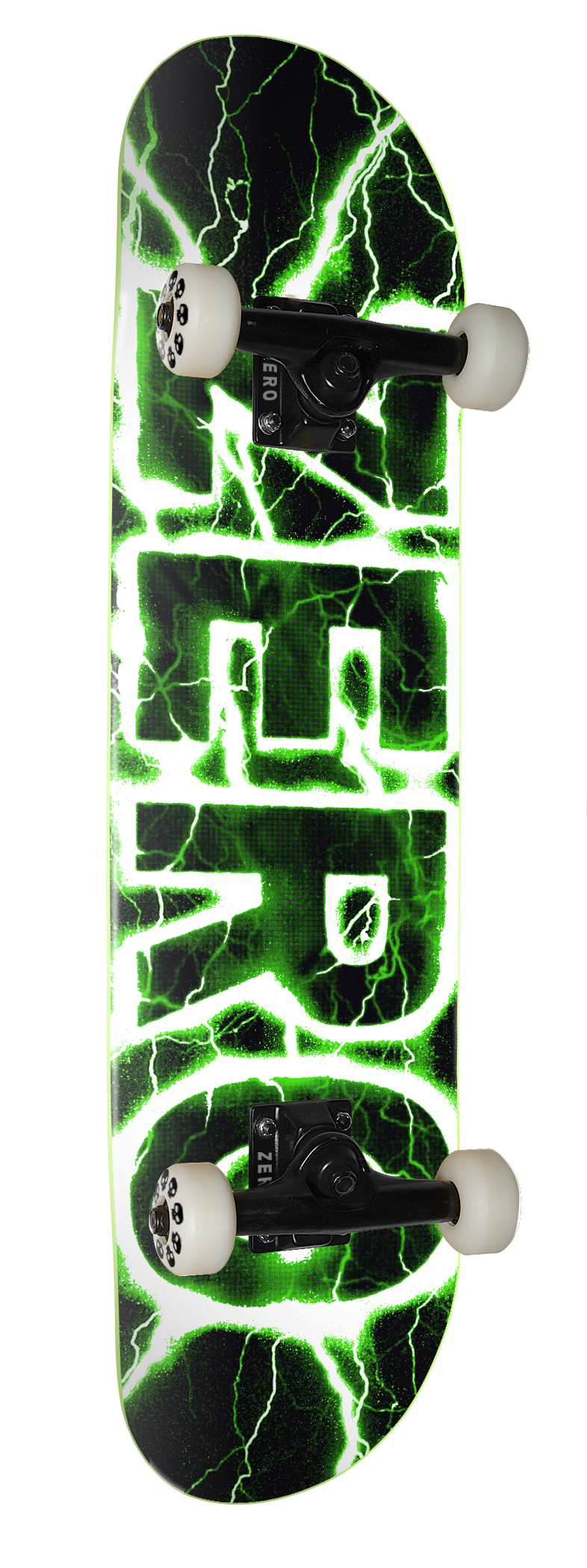 Zero Lightning Complete Skateboard Glow In The Dark 7.75 inch