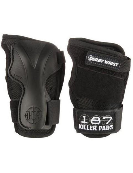 187 Derby Black Skate Wrist Guard