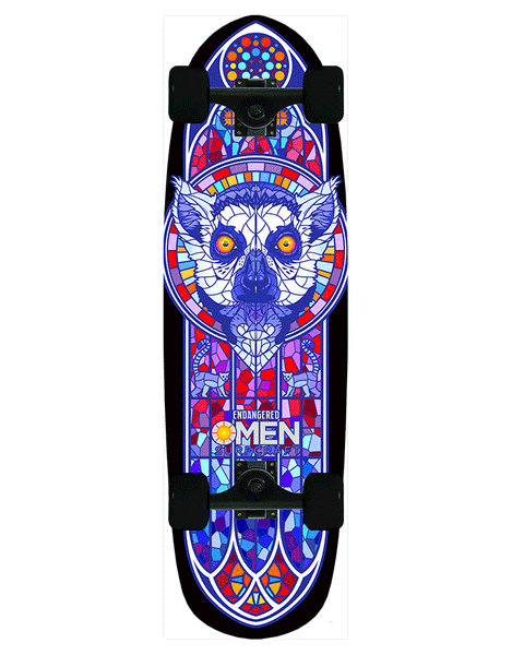 Omen Endangered Cruiser Complete Lemur | 33"