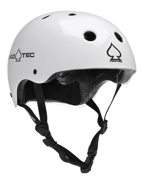 Protec JR Classic Certified Helmet | Gloss White