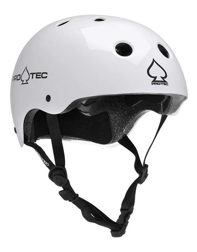 Protec JR Classic Certified Helmet | Gloss White