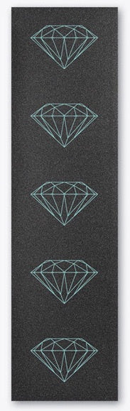 Diamond Brilliant Griptape Sheet | Diamond Blue