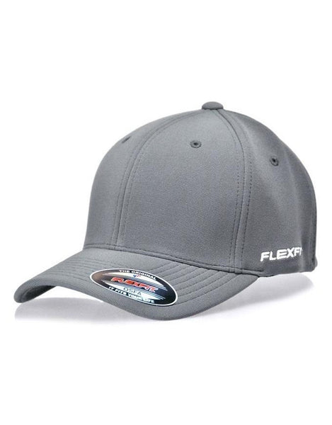 FlexFit 6213 Mini Ottoman Fitted Cap | Steel Grey