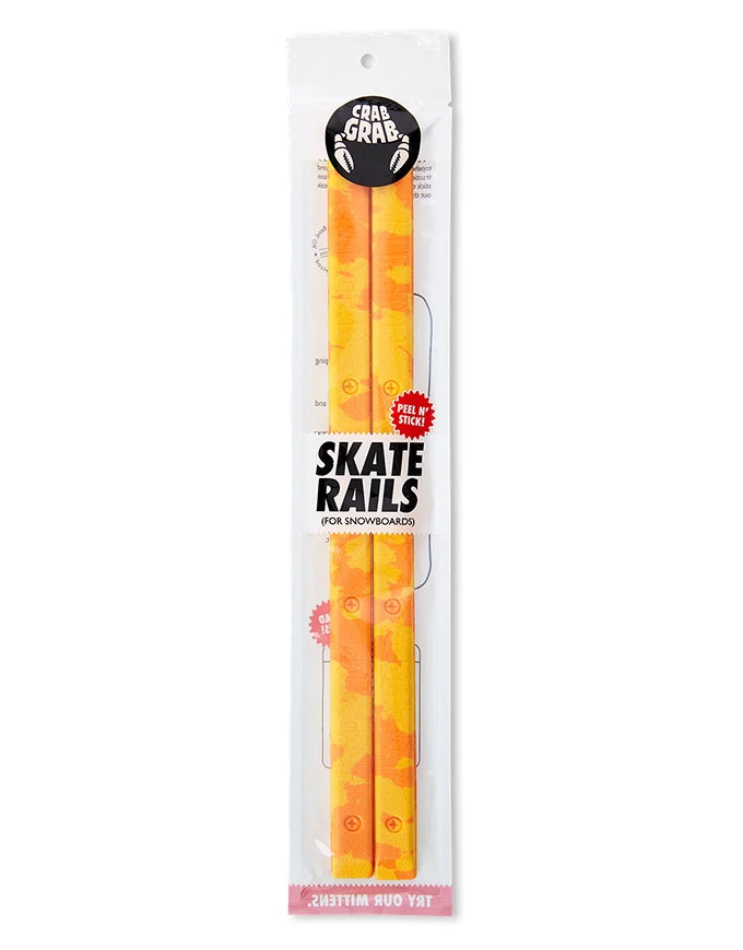 Crab Grab Skate Rails | Orange Juice Swirl