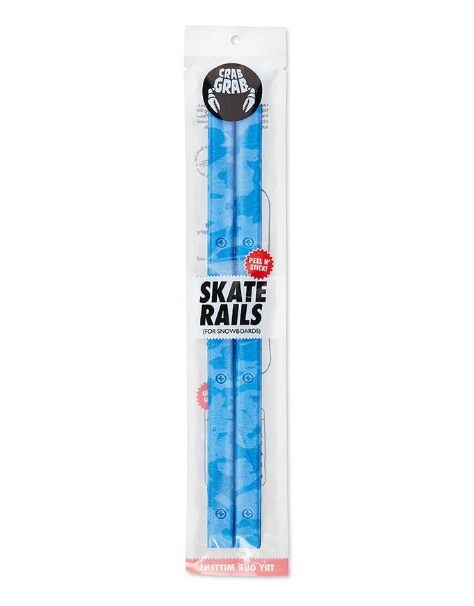 Crab Grab Skate Rails | Blue Swirl
