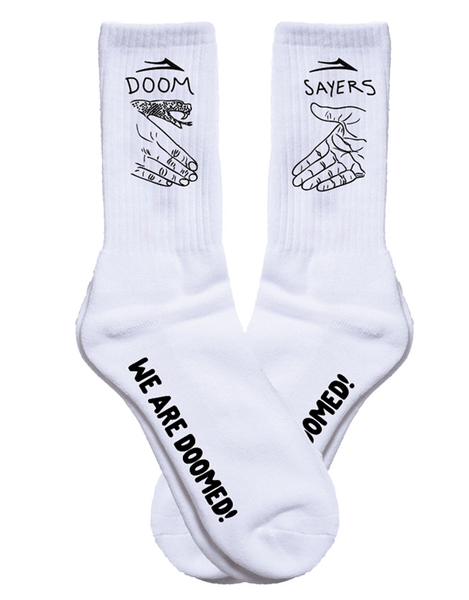 Lakai Doomsayer Sock | White