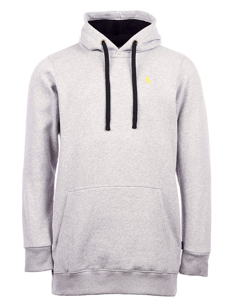Yuki Threads Slim Old Mate Hoodie | Heather Grey