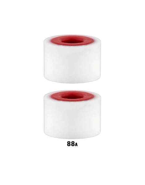 Bones Hardcore Barrel Bushing | White/Red 88a