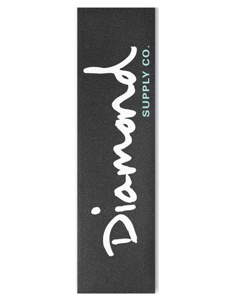 Diamond OG Script Griptape Sheet | White