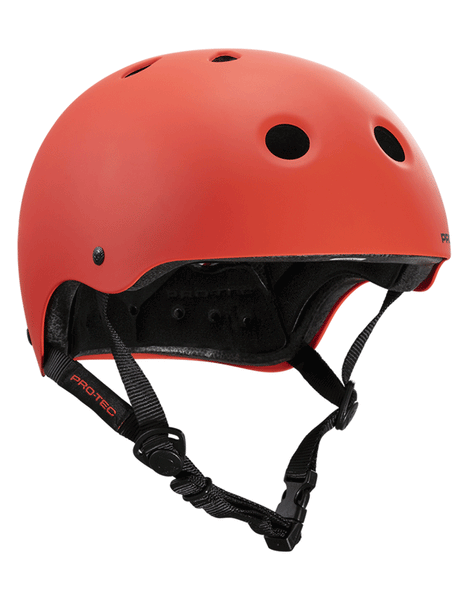 Protec Classic Certified Helmet | Matte Bright Red