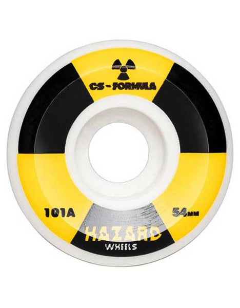 Hazard Radio Active CS Conical Wheels White | 52mm/101a