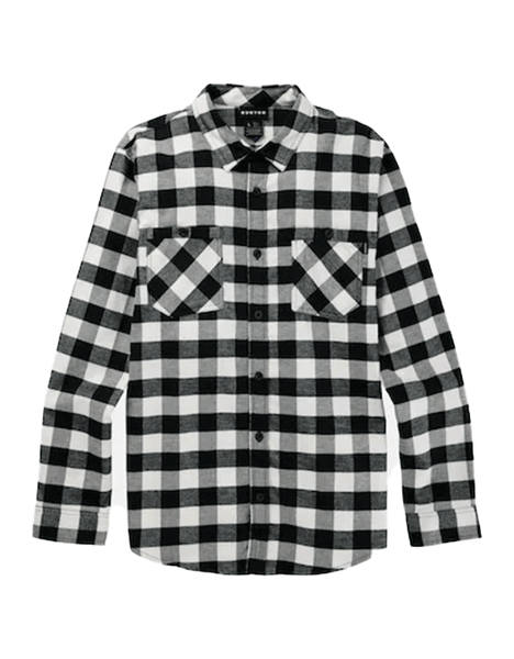 Burton Favorite LS Flannel | Stout White Buffalo Plaid