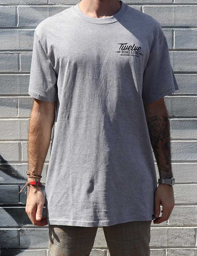 Twelve Melbs Tall Tee | Grey