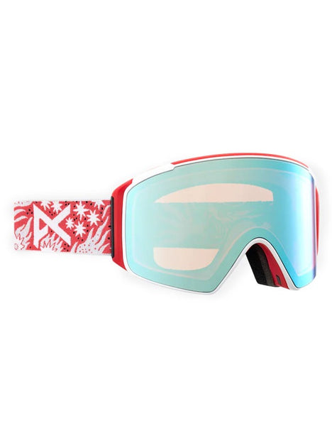 Anon M4S LB MFI Cylindrical Goggle | Joshua Noom/Perceive Variable Blue