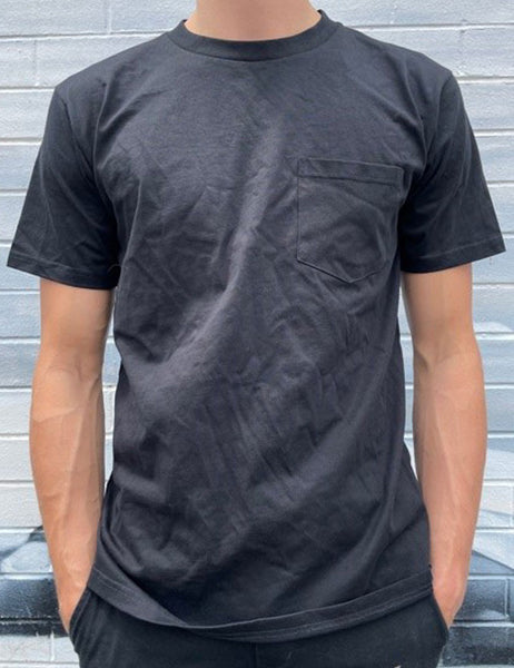 Twelve Basic Pocket Tee Black