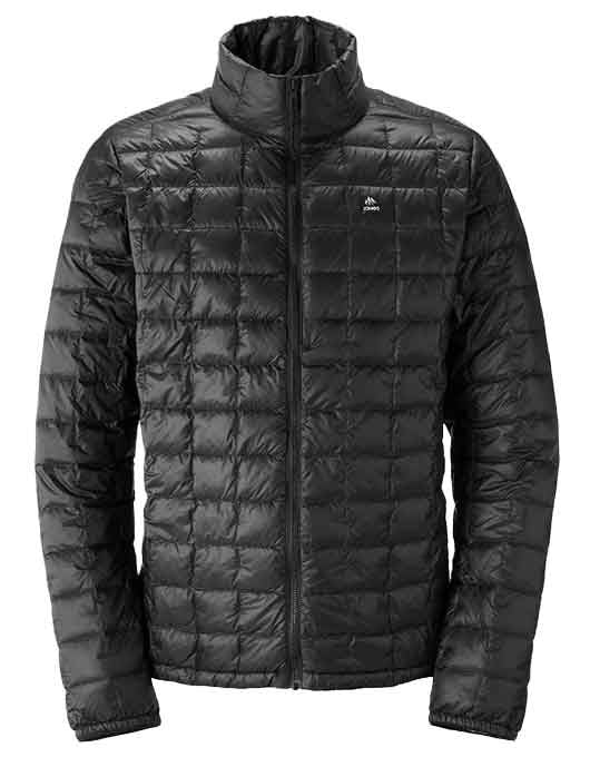 Jones Mens Ultra Re-Up Down Recycled Jacket | Stealth Black